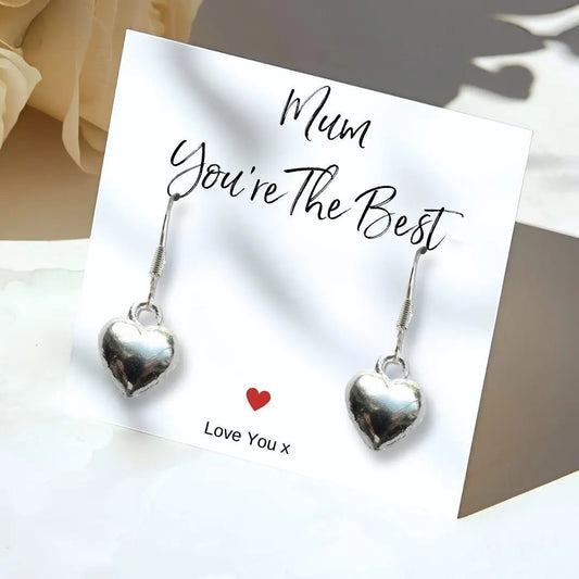 Personalised Mum You're The Best Earring Gift Hamper Aye Do Gifts