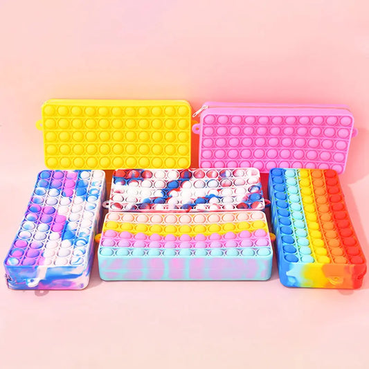 Hot Sales Push Pop Fidget Sensory Toy- Pencil Case PAWSOME PETS