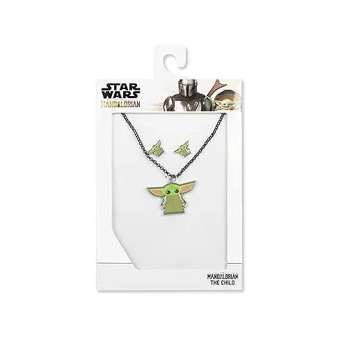 Disney Baby Yoda Costume Necklace And Earring Set Peers Hardy
