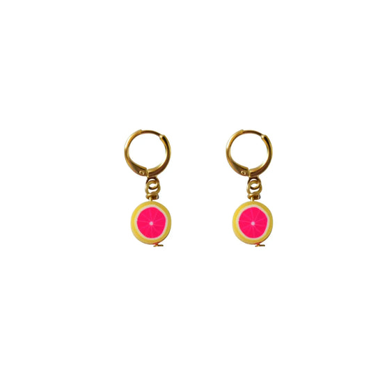 Grapefruit Earrings | by Ifemi Jewels Ifemi Jewels