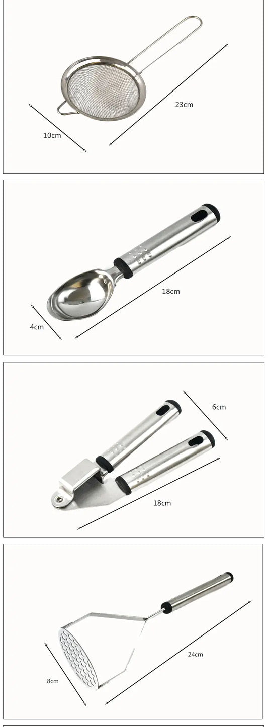 Light Luxury Nylon Kitchen Utensils Set Cashymart