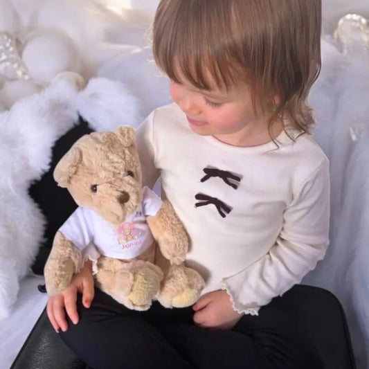 Personalised New to the Jungle Tiger Gift Hamper | Teddy & Baby Vest Aye Do Gifts