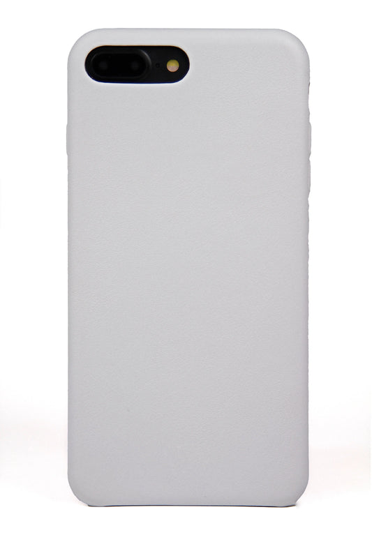 iPhone 7/8 Plus Case, White Leather Hugs & Co.