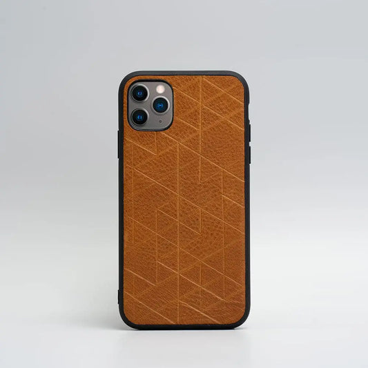 Leather cases for iPhone 11 Series - Vectors Geometric Goods