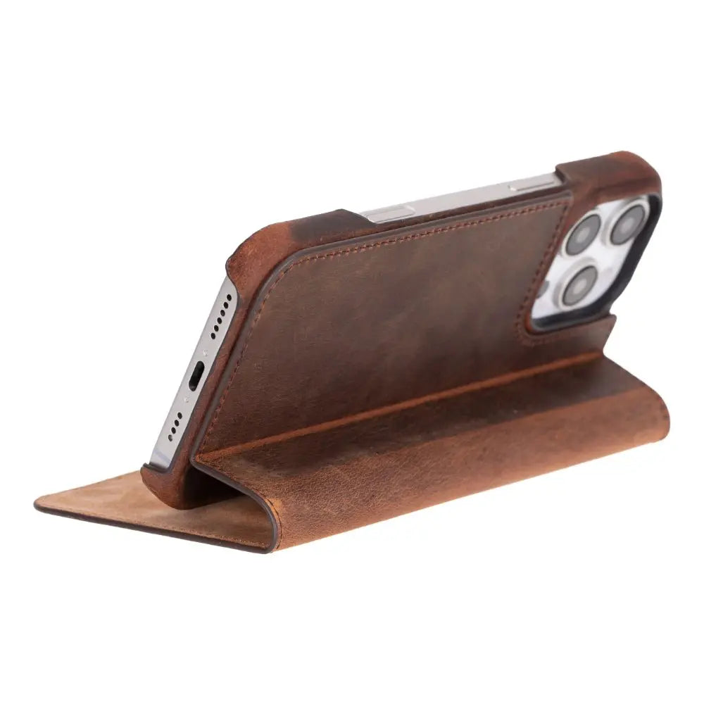 Decatur Leather iPhone 16 Pro Max Folio Case TORONATA