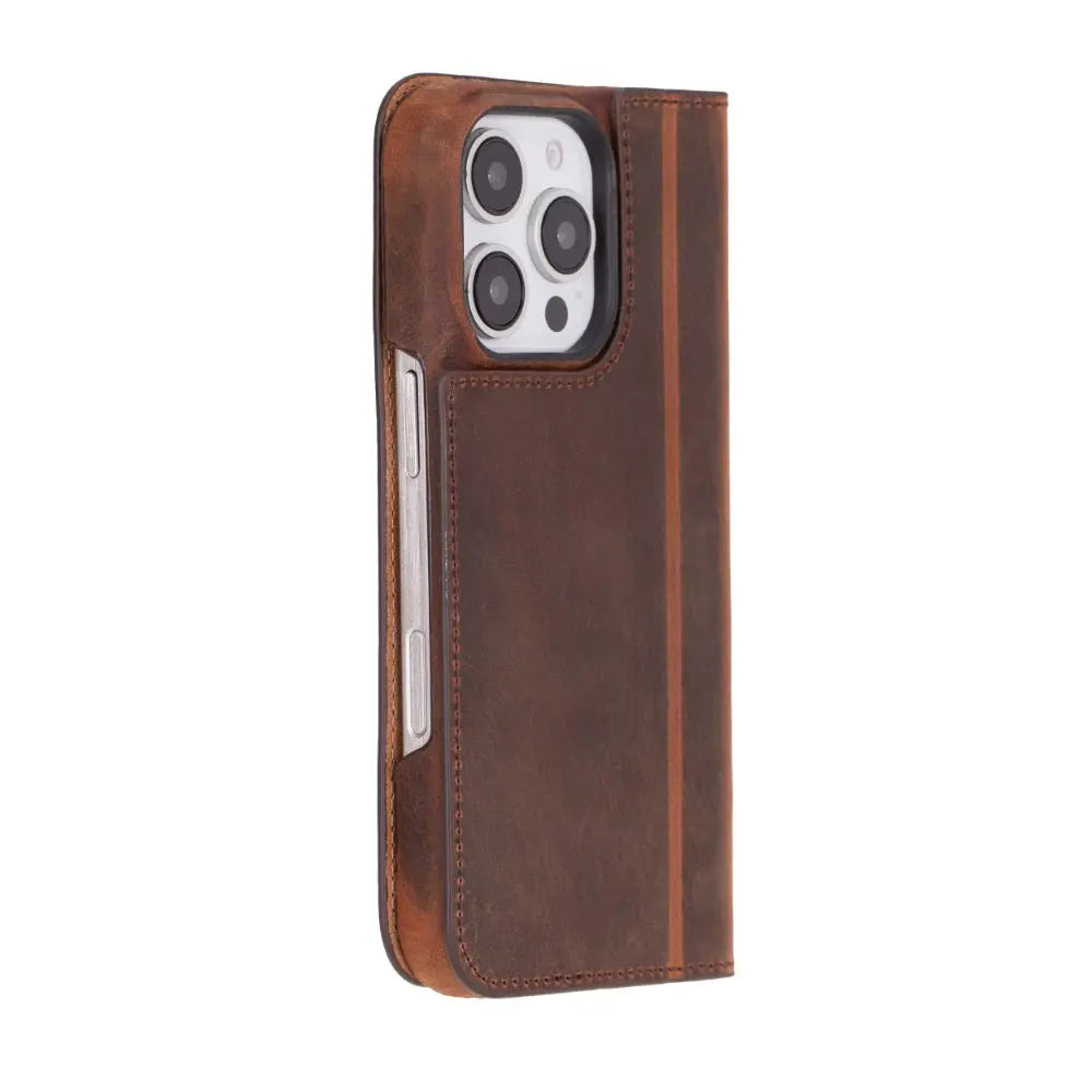 Decatur Leather iPhone 16 Pro Max Folio Case TORONATA