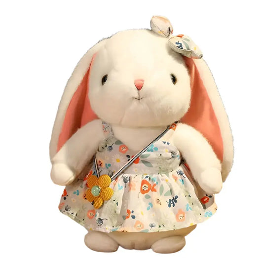 Floral Rabbit Stuffed Toy for Birthdays & Gifts TM