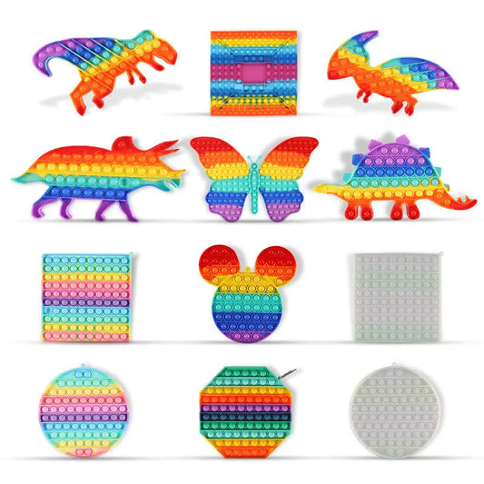 Jumbo Push Pop Fidget Toy-Fidget Sensory Toys-Animals PAWSOME PETS
