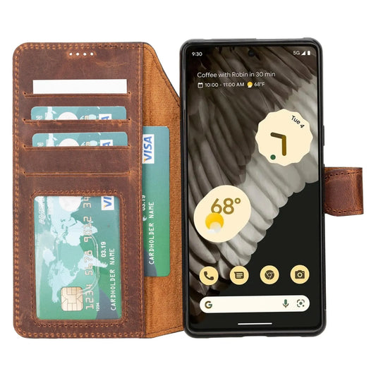 Sheridan Detachable Leather Google Pixel 8 Pro Wallet Case TORONATA